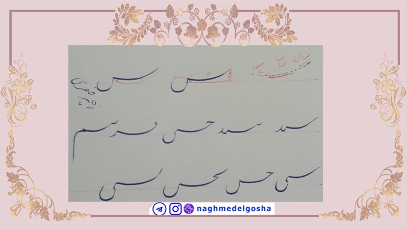 ویژگی های دوره آموزش خط تحریری